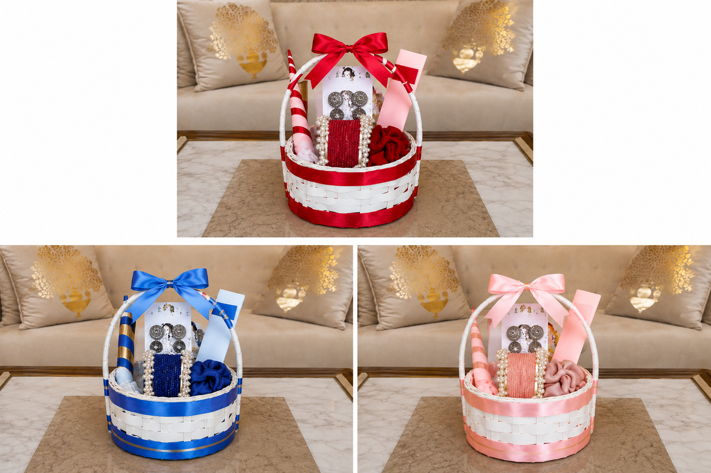 Blixa Store Premium Eid Surprise Basket – Luxury Accessories Gift Hamper for Girls