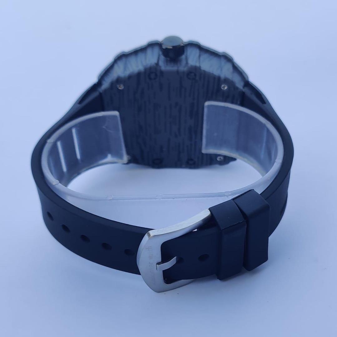 Men's Square Dial Sports Watch - 1 Pc Quartz Timepiece