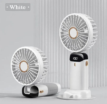PORTABLE  MINI USB FAN WITH LED DISPLAY