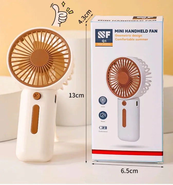 POCKET FAN MINI RECHARGEABLE HAND FAN