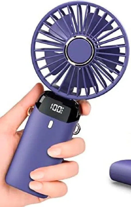 PORTABLE  MINI USB FAN WITH LED DISPLAY