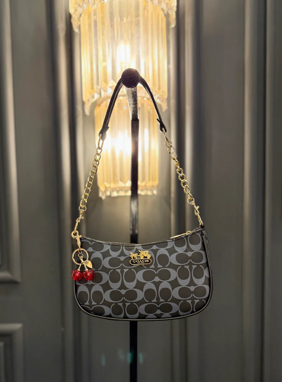 ✨ Coach Signature Charm Bag – Luxury Mini Shoulder Bag for Women | Blixa Store
