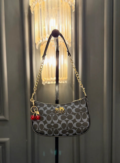 ✨ Coach Signature Charm Bag – Luxury Mini Shoulder Bag for Women | Blixa Store