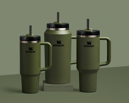STANLEY Quencher H2.0 Tumbler with Handle and Straw 40 oz