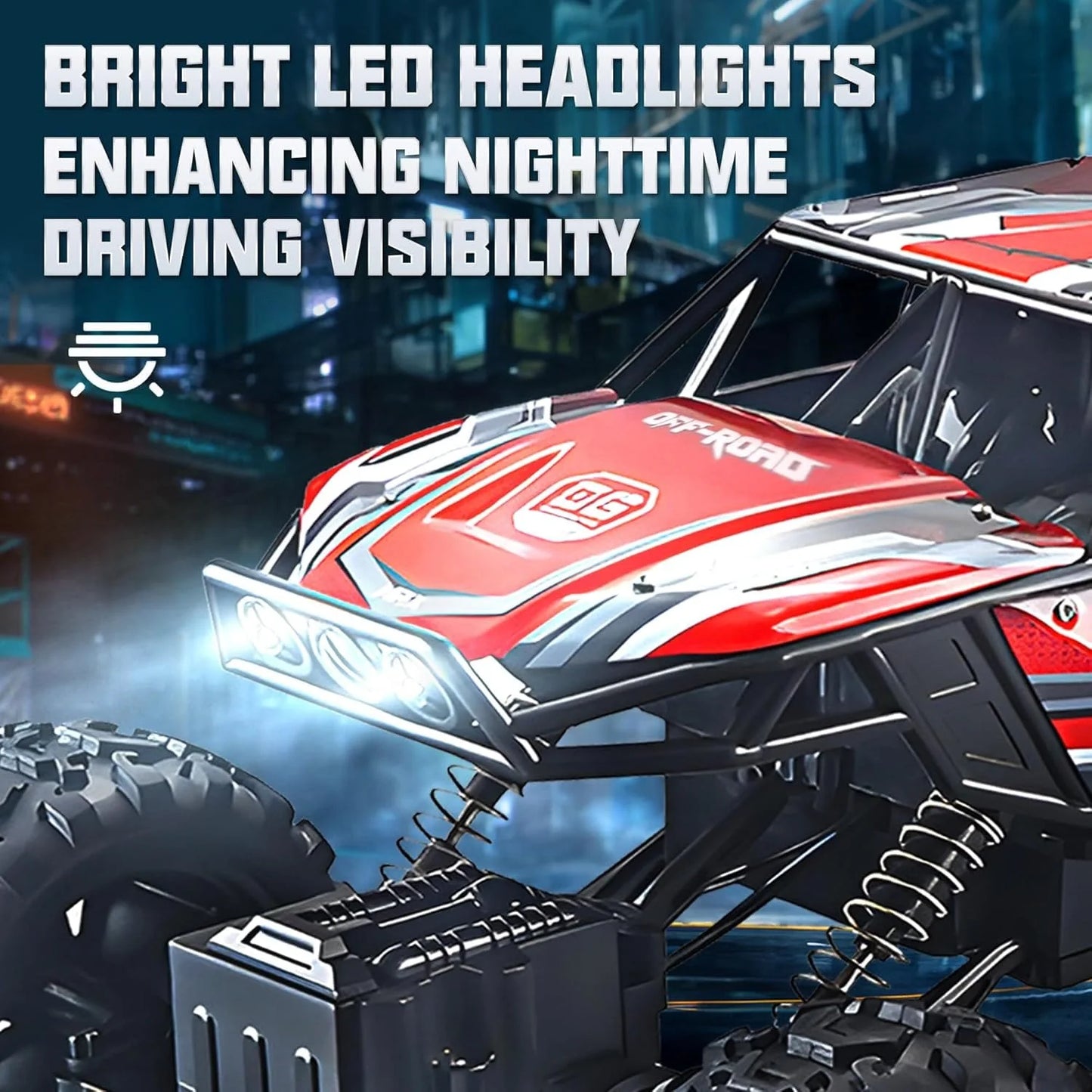 2.4Monster Truck Metal Alloy body