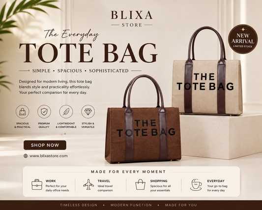 👜 Premium Aesthetic Tote Bag Collection | Blixa Store
