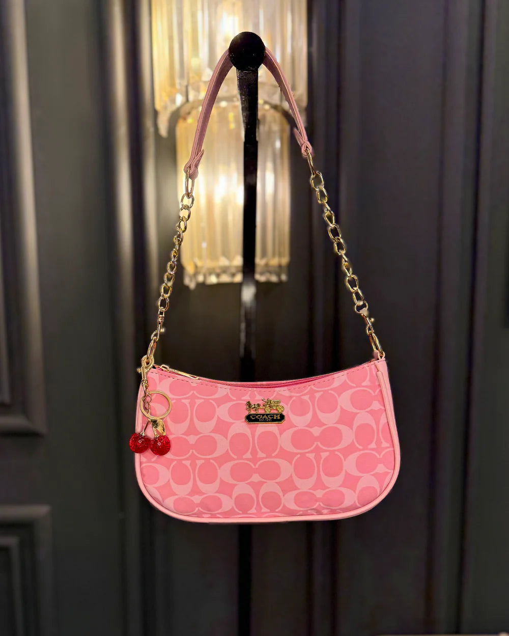 ✨ Coach Signature Charm Bag – Luxury Mini Shoulder Bag for Women | Blixa Store