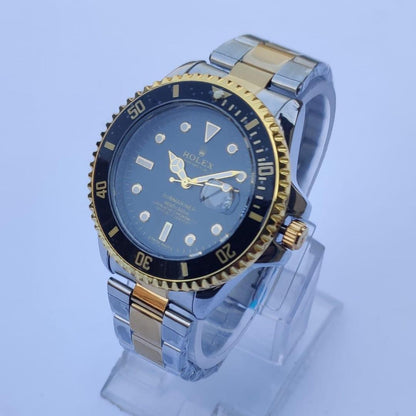 ROLEX  ROTATING BEZEL GOLD WATCH – Stainless Steel Edition
