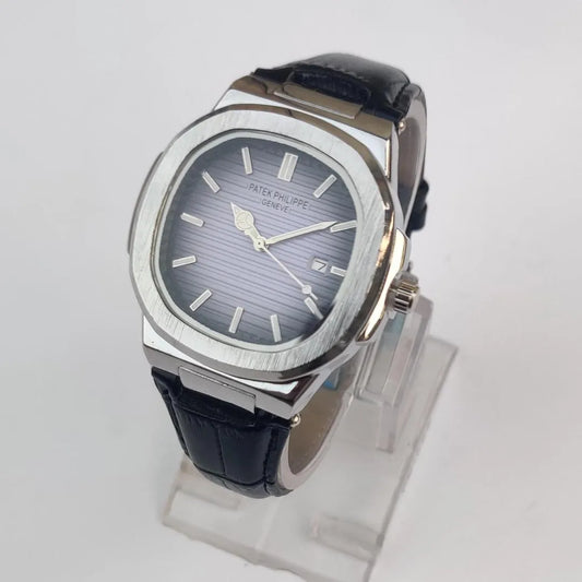 Men's Quartz Watch with Stainless Steel Design - 1 Pc Set