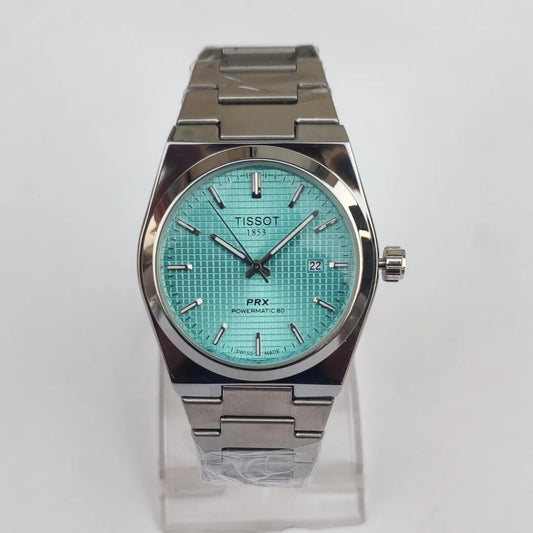 Men's Stainless Steel Quartz Watch - 1 Pc with Elegant Watch Box