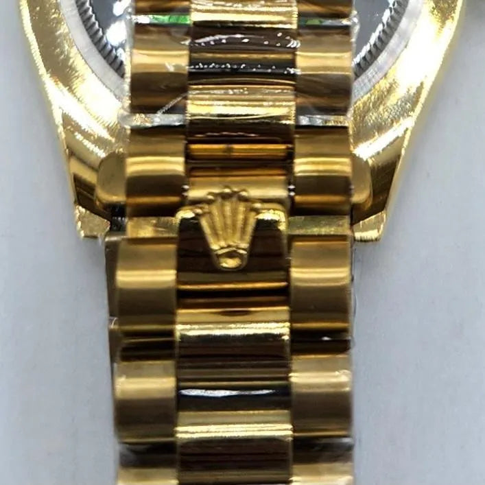 Men's Rolex Submarmer Gold Stainless Steel Watch