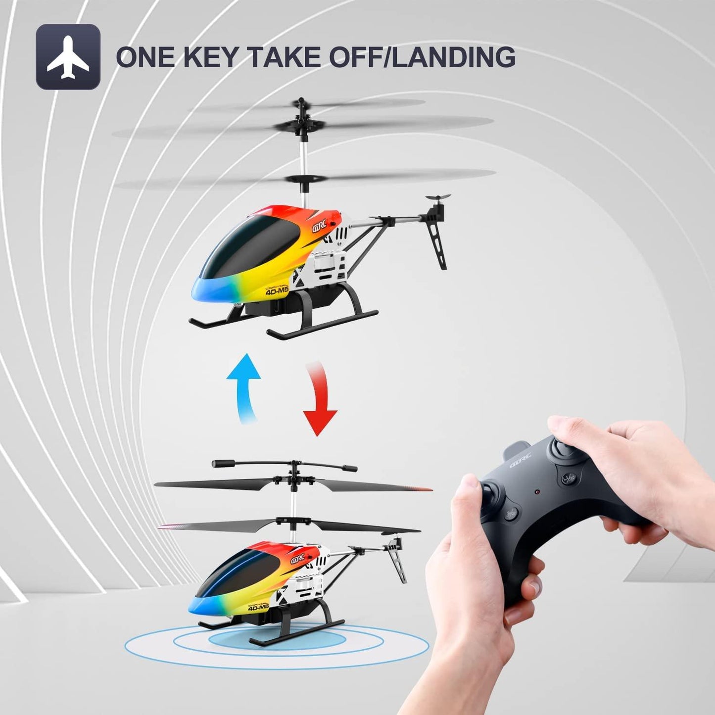 SkyBlaze 4D RC Helicopter – Rechargeable Flying Drone 🚁
