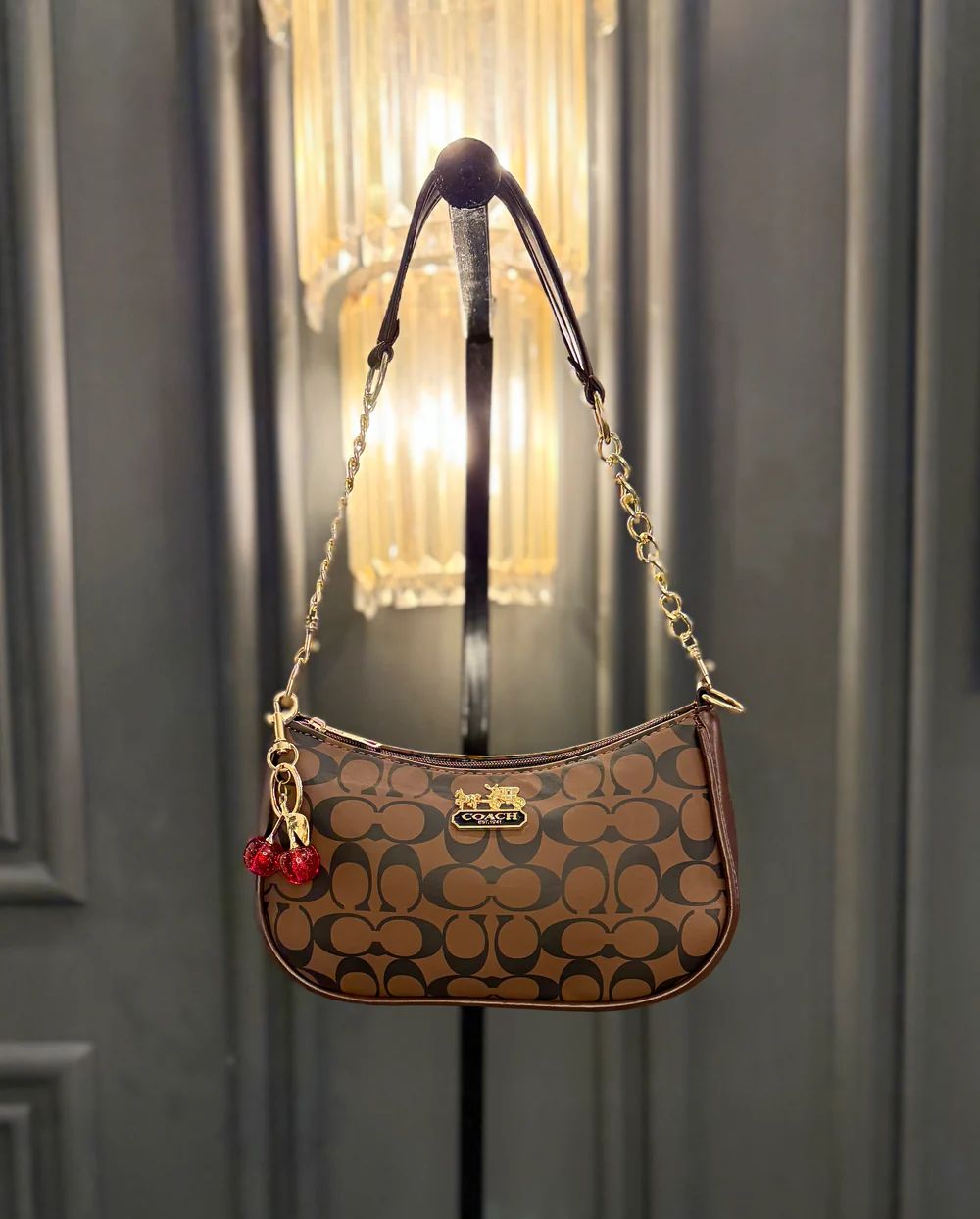 ✨ Coach Signature Charm Bag – Luxury Mini Shoulder Bag for Women | Blixa Store