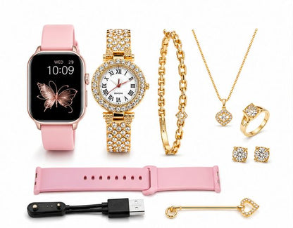 A58 Plus Smart Watch & Jewelry Set For Women | BLIXA STORE