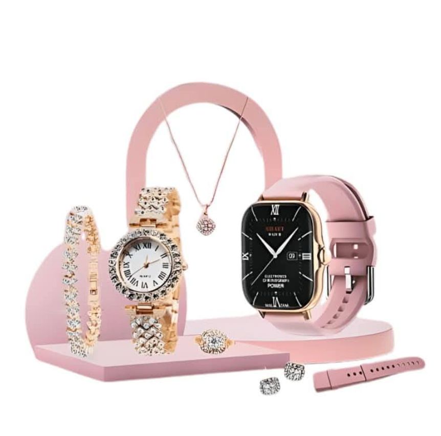A58 Plus Smart Watch & Jewelry Set For Women | BLIXA STORE