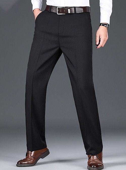 Black Formal Pants for Men – Classic & Sleek