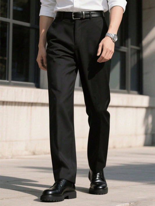 Black Formal Pants for Men – Classic & Sleek